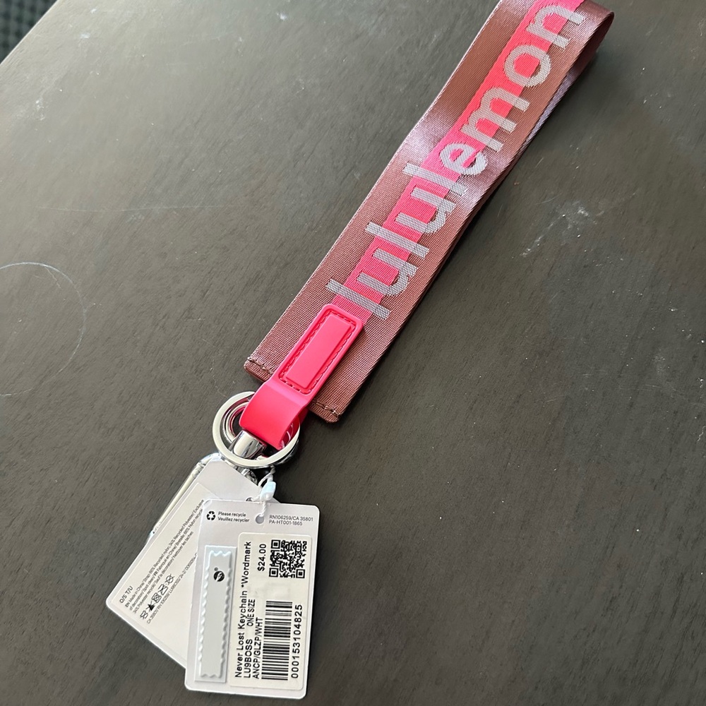 Lululemon Keychain